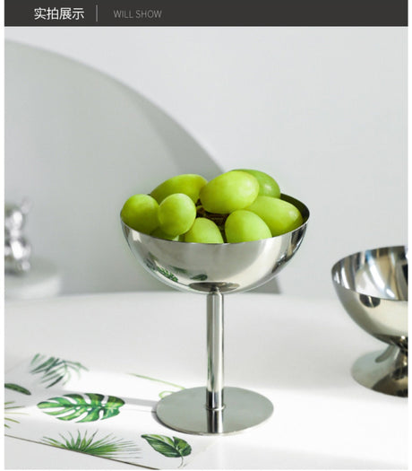 LIVETAI Sapporo Sleek Stainless Steel Dessert Bowl from LIVETAI
