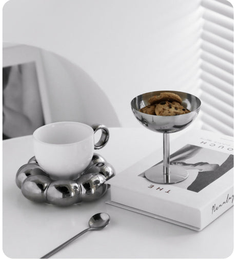 LIVETAI Sapporo Sleek Stainless Steel Dessert Bowl from LIVETAI