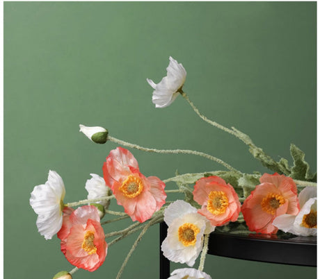 LIVETAI Serafina Lifelike Silk Camellia Flower Arrangement Decor from LIVETAI