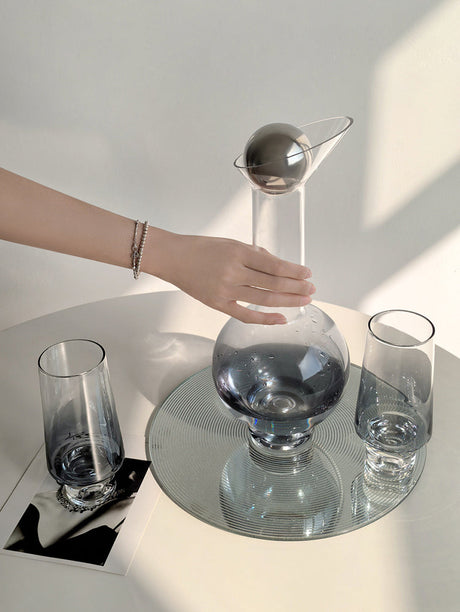 LIVETAI Seraphina Elegant Glass Decanter Set from LIVETAI