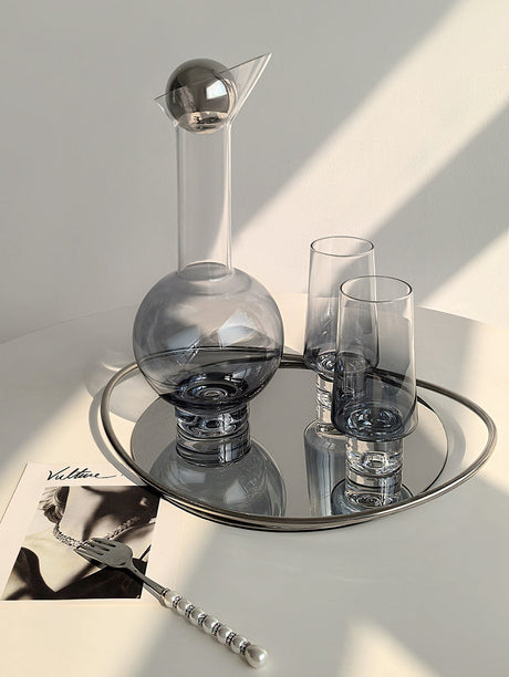 LIVETAI Seraphina Elegant Glass Decanter Set from LIVETAI