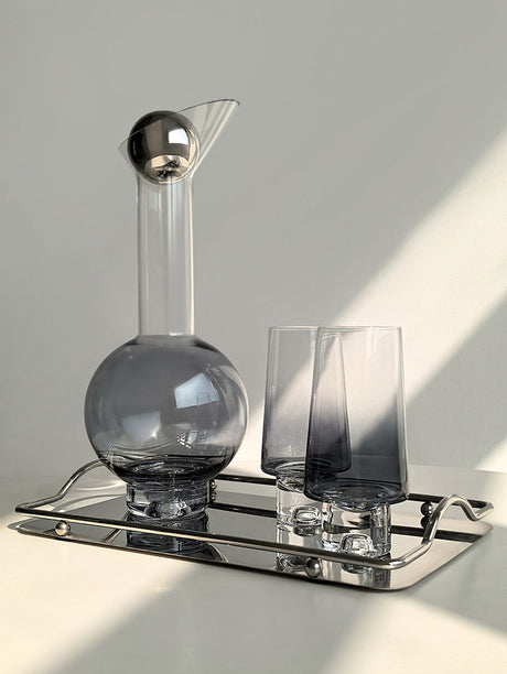 LIVETAI Seraphina Elegant Glass Decanter Set from LIVETAI