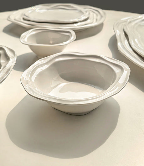 LIVETAI Seraphina French Wave Exquisite Ceramic Tableware from LIVETAI