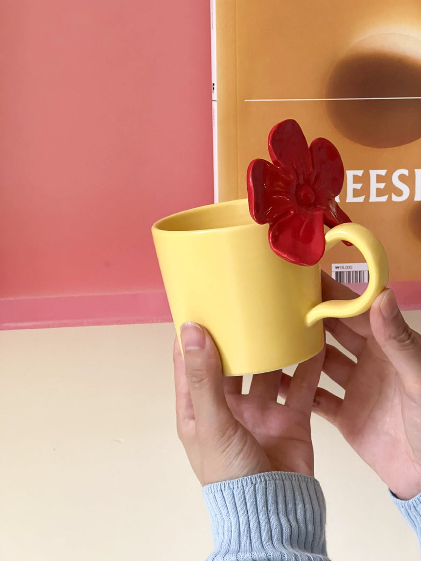 LIVETAI Seraphina Nordic Cute Colorful Ceramic Mug from LIVETAI