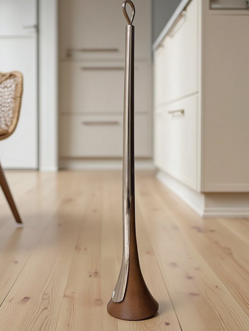LIVETAI Yamaguchi Elegant Stainless Steel Shoe Horn from LIVETAI