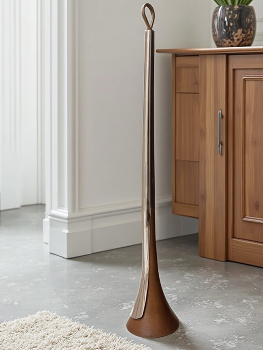 LIVETAI Yamaguchi Elegant Stainless Steel Shoe Horn from LIVETAI