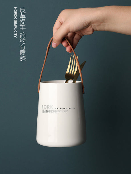 LIVETAI Yoshiko Innovative Ceramic Chopsticks Storage Rack from LIVETAI