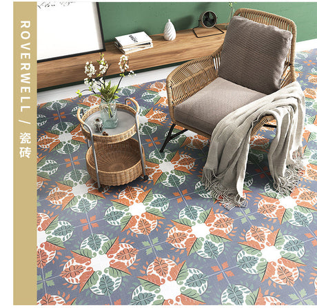LOFTWELL Amadora Vibrant Retro Tile Kitchen Wall Tile from LOFTWELL