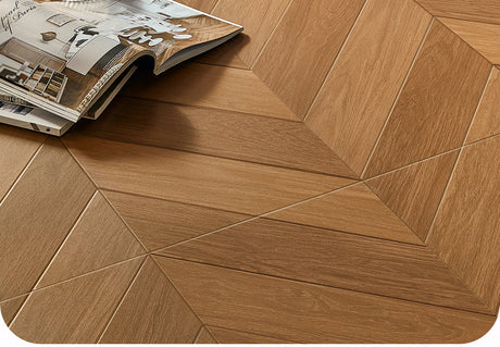 LOFTWELL Amara Softlight Velvet Grain Wood Tile from LOFTWELL