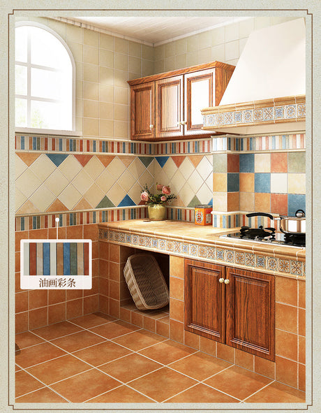 LOFTWELL Aveline Chic Decorative Wall Tile from LOFTWELL