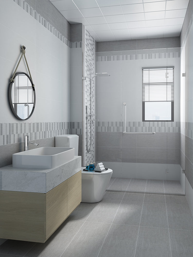 LOFTWELL Isadora Sleek Modern Anti-Slip Wall Tile from LOFTWELL