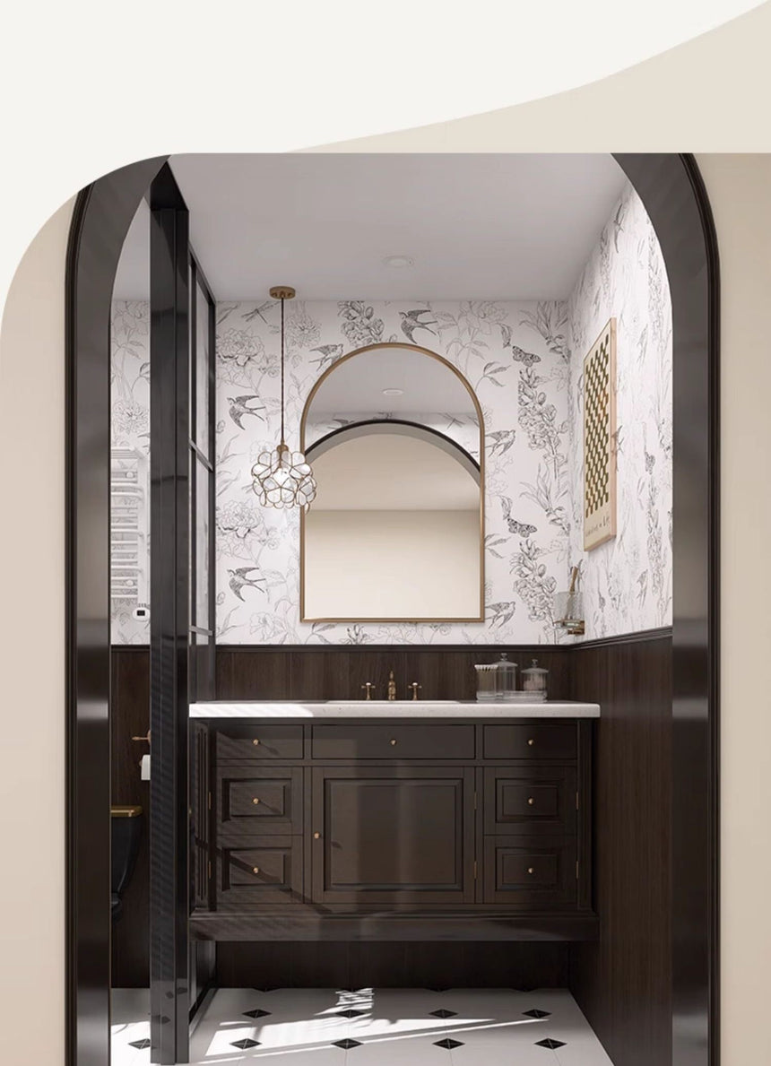 LOFTWELL Isolde Luxe Soft Velvet Wood Grain Tiles from LOFTWELL