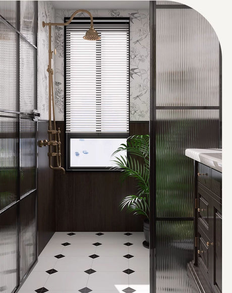 LOFTWELL Isolde Luxe Soft Velvet Wood Grain Tiles from LOFTWELL