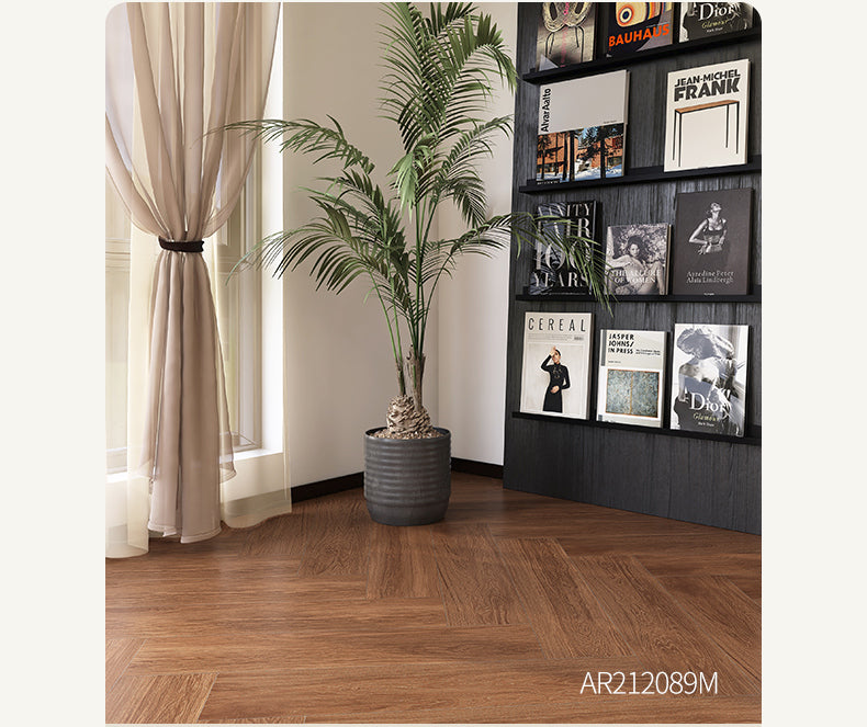 LOFTWELL Isolde Luxe Soft Velvet Wood Grain Tiles from LOFTWELL