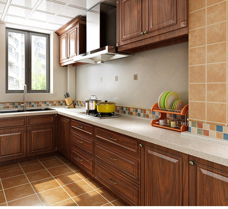 LOFTWELL Marcellus Vintage Textured Kitchen Tiles from LOFTWELL