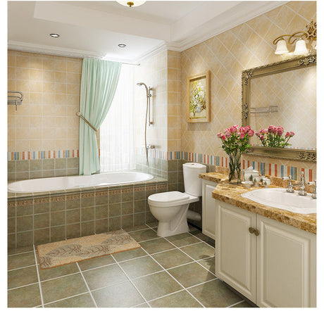 LOFTWELL Marcellus Vintage Textured Kitchen Tiles from LOFTWELL