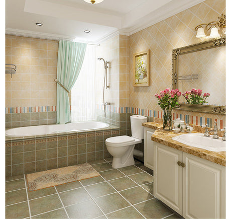 LOFTWELL Marcellus Vintage Textured Kitchen Tiles from LOFTWELL