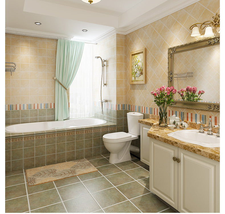 LOFTWELL Marcellus Vintage Textured Kitchen Tiles from LOFTWELL