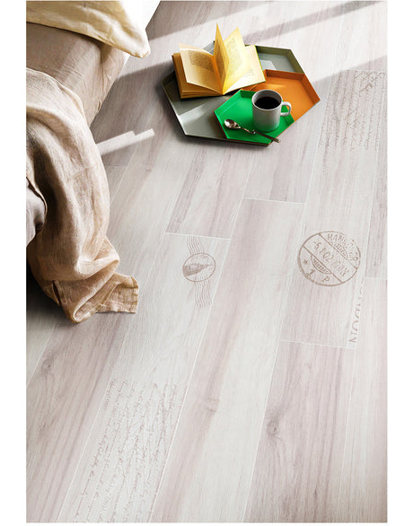 LOFTWELL Marisol Rustic Design Wooden Tile from LOFTWELL