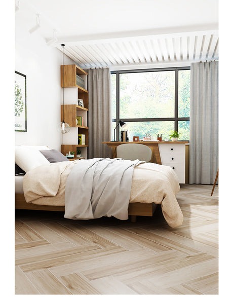 LOFTWELL Marisol Rustic Design Wooden Tile from LOFTWELL