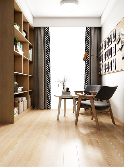 LOFTWELL Marisol Rustic Design Wooden Tile from LOFTWELL