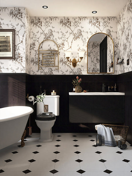 LOFTWELL Mistral Sleek Modern Small Tiles 300x300 Green Wall Tile from LOFTWELL