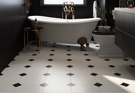 LOFTWELL Mistral Sleek Modern Small Tiles 300x300 Green Wall Tile from LOFTWELL