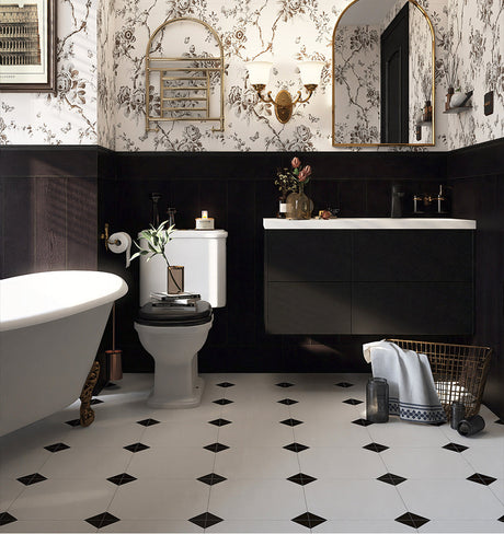LOFTWELL Mistral Sleek Modern Small Tiles 300x300 Green Wall Tile from LOFTWELL