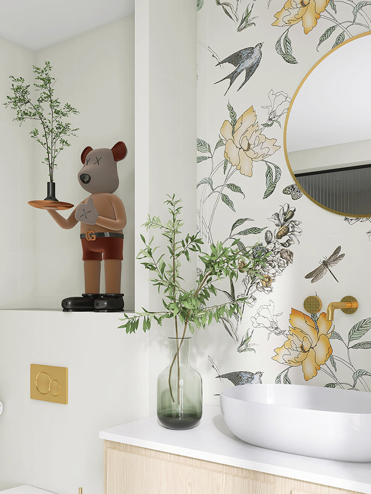 LOFTWELL Santiago Elegant Ceramic Shower Tile from LOFTWELL