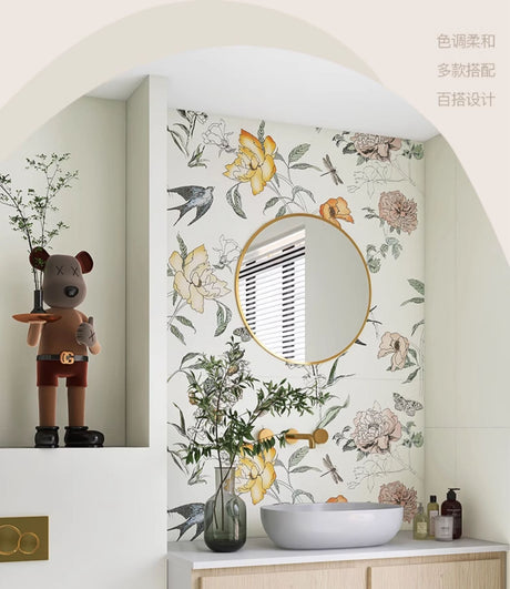 LOFTWELL Santiago Elegant Ceramic Shower Tile from LOFTWELL