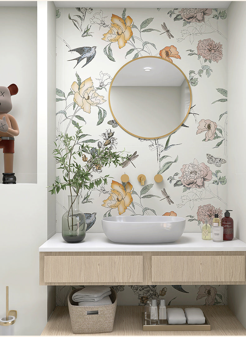 LOFTWELL Santiago Elegant Ceramic Shower Tile from LOFTWELL