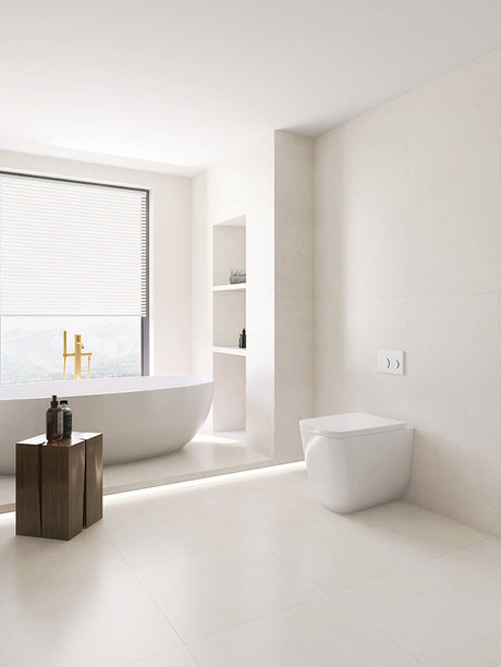 LOFTWELL Santiago Luxurious Soft-Light Velvet Microcement Tile from LOFTWELL