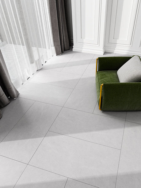 LOFTWELL Saramour Minimalist Soft Light Tile - 600x1200 Non-slip Flooring from LOFTWELL