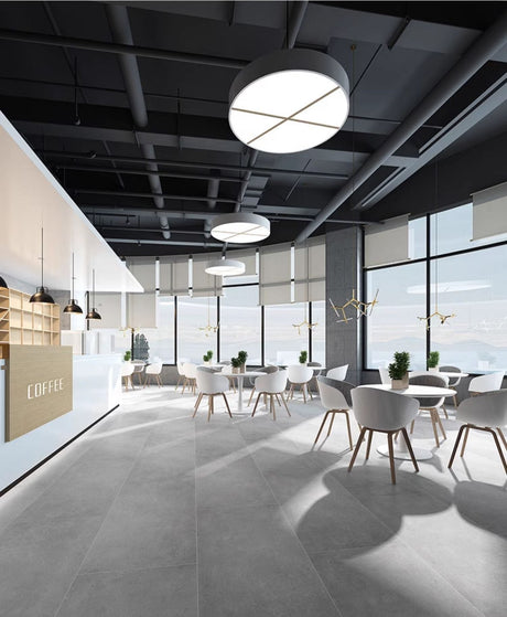 LOFTWELL Saramour Minimalist Soft Light Tile - 600x1200 Non-slip Flooring from LOFTWELL