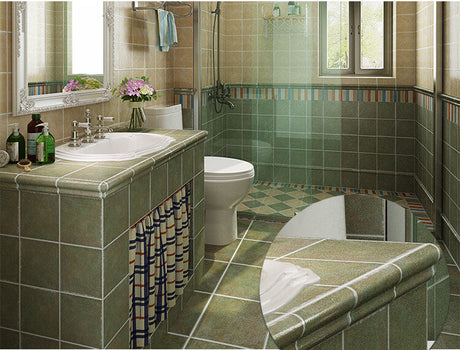 LOFTWELL Ypres Vintage Decorative Kitchen Border Tile from LOFTWELL