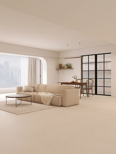 LOFTWELL Zephyr Soft Light Velvet Floor Tile from LOFTWELL