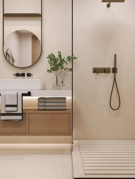 LOFTWELL Zephyr Soft Light Velvet Floor Tile from LOFTWELL