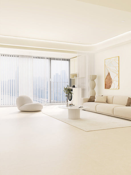 LOFTWELL Zephyr Soft Light Velvet Floor Tile from LOFTWELL
