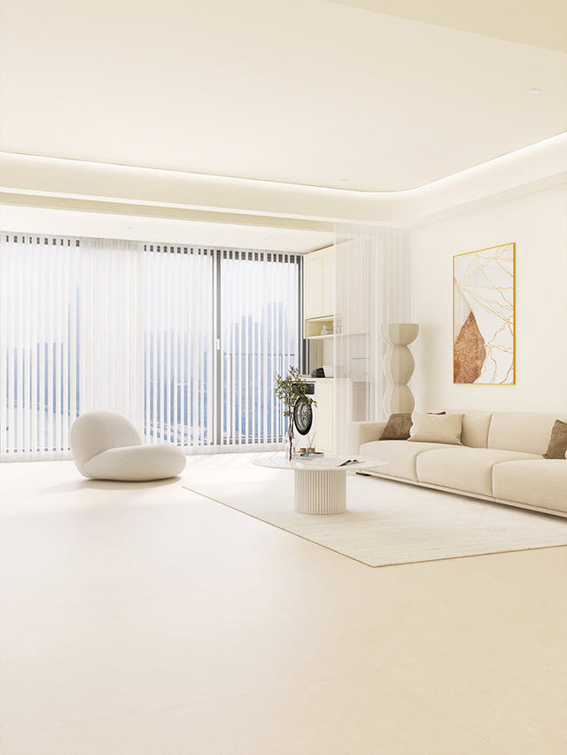 LOFTWELL Zephyr Soft Light Velvet Floor Tile from LOFTWELL