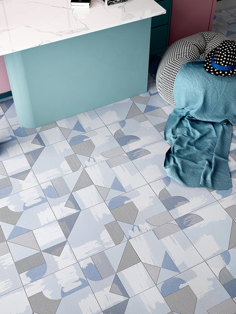LOFTWELL Zephyra Vintage Moroccan Tiles Kitchen Wall Decor from LOFTWELL
