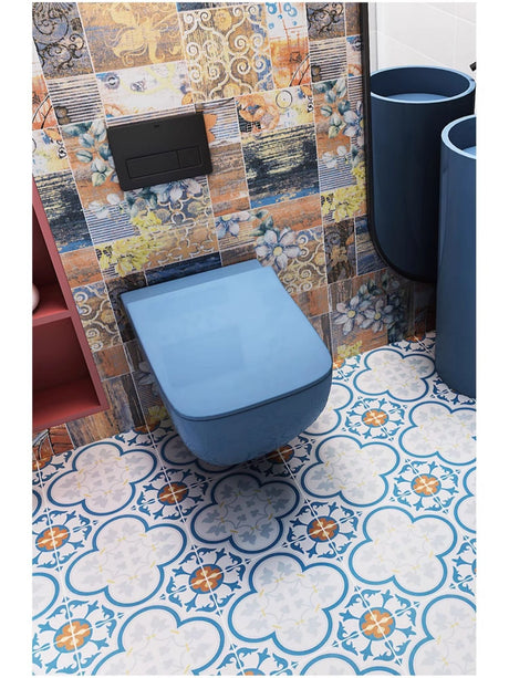 LOFTWELL Zephyra Vintage Moroccan Tiles Kitchen Wall Decor from LOFTWELL
