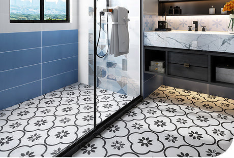 LOFTWELL Zephyra Vintage Moroccan Tiles Kitchen Wall Decor from LOFTWELL