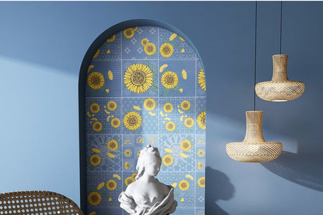 LOFTWELL Zephyra Vintage Moroccan Tiles Kitchen Wall Decor from LOFTWELL