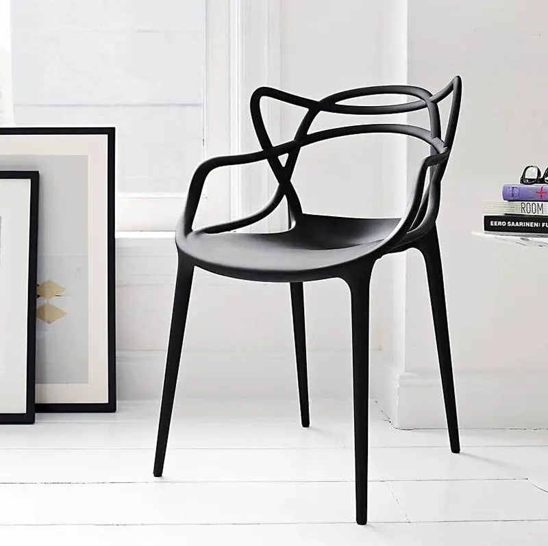 MAGICIANS HOUSE Alhambra Sleek Transparent Dining Chair from MAGICIANS HOUSE