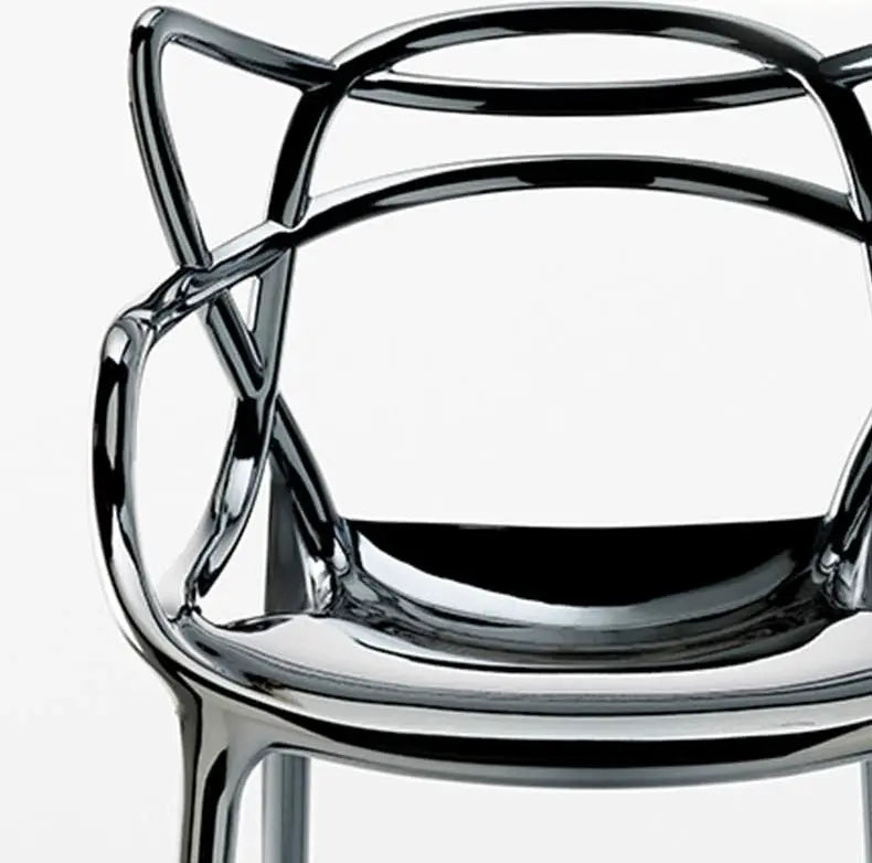MAGICIANS HOUSE Alhambra Sleek Transparent Dining Chair from MAGICIANS HOUSE