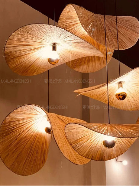 MAILANG Akihiko Retro Woven Chandelier Ceiling Lamp from MAILANG