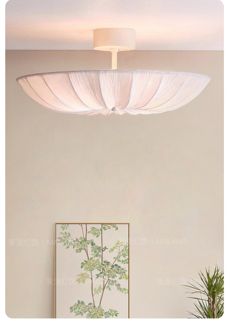 MAILANG Anorak Sleek Cream Lighting Ceiling Fixture from MAILANG