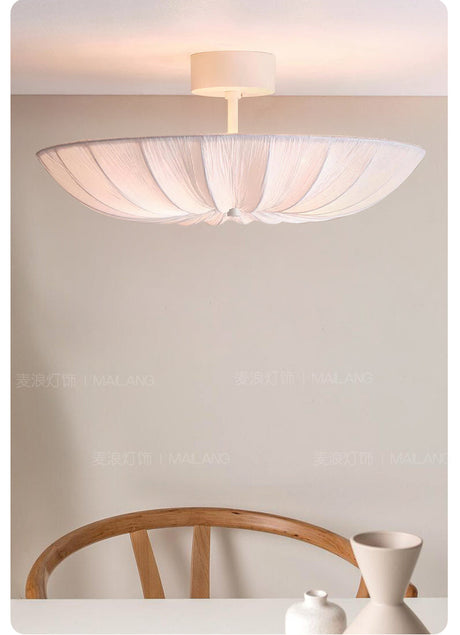 MAILANG Anorak Sleek Cream Lighting Ceiling Fixture from MAILANG