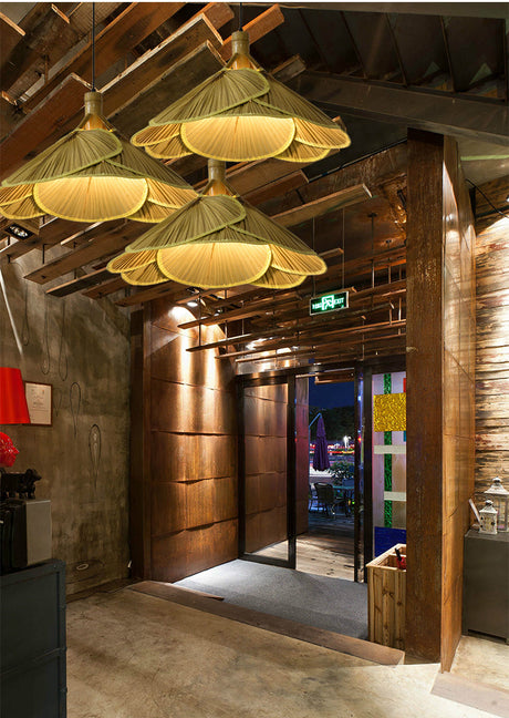 MAILANG Dastaan Retro Bamboo Ceiling Lamp from MAILANG