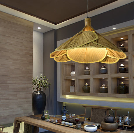 MAILANG Dastaan Retro Bamboo Ceiling Lamp from MAILANG